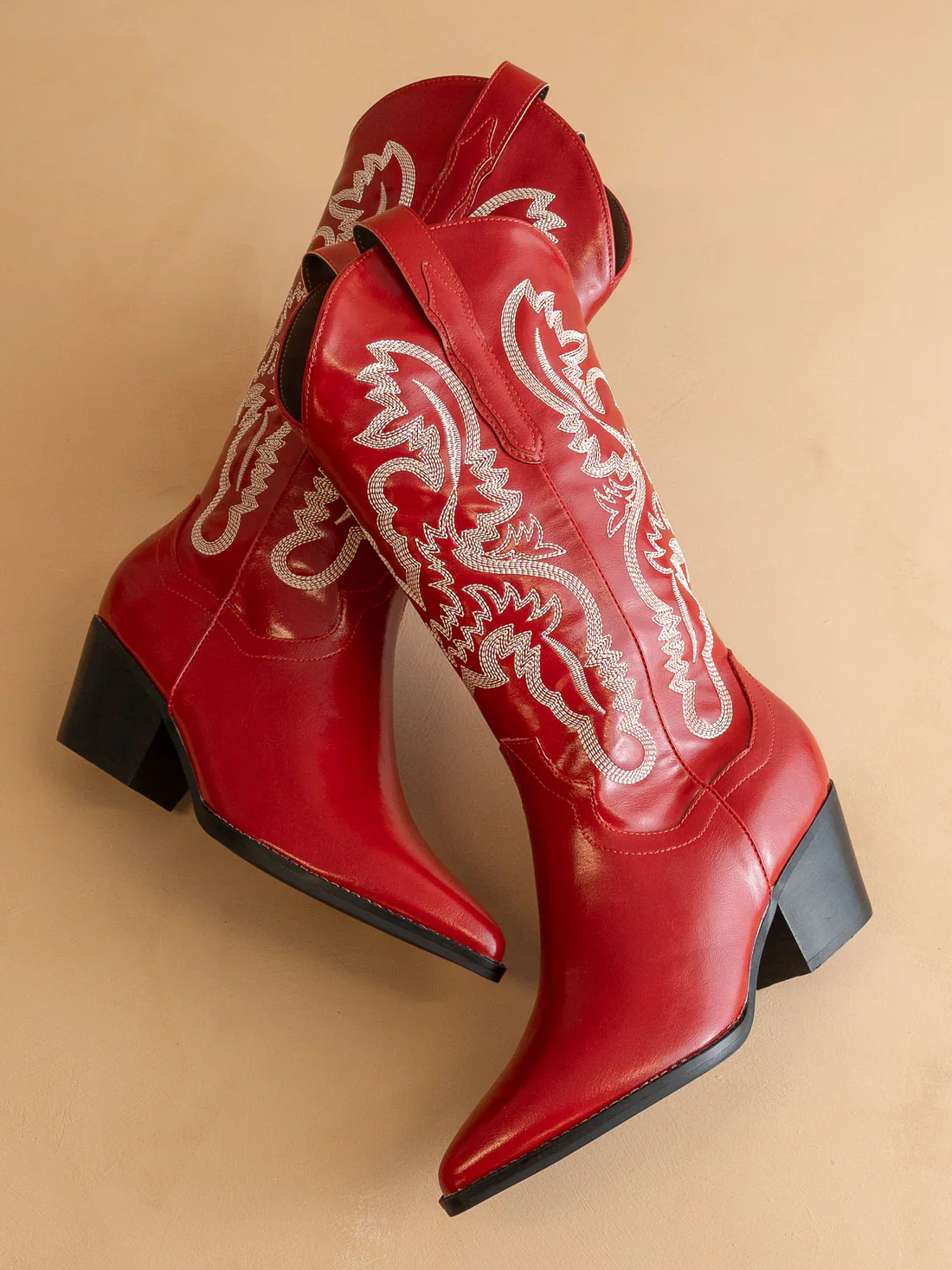The Amaya | Cherry Classic Western Cowgirl Boot - Image 3