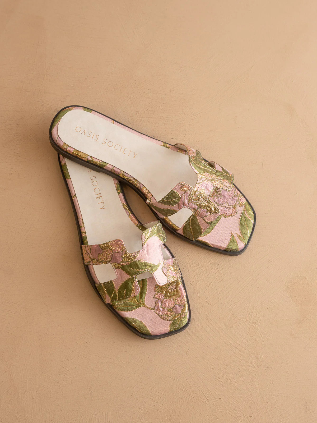 The Everlee | Rose Garden Floral H-Strap Summer Sandal