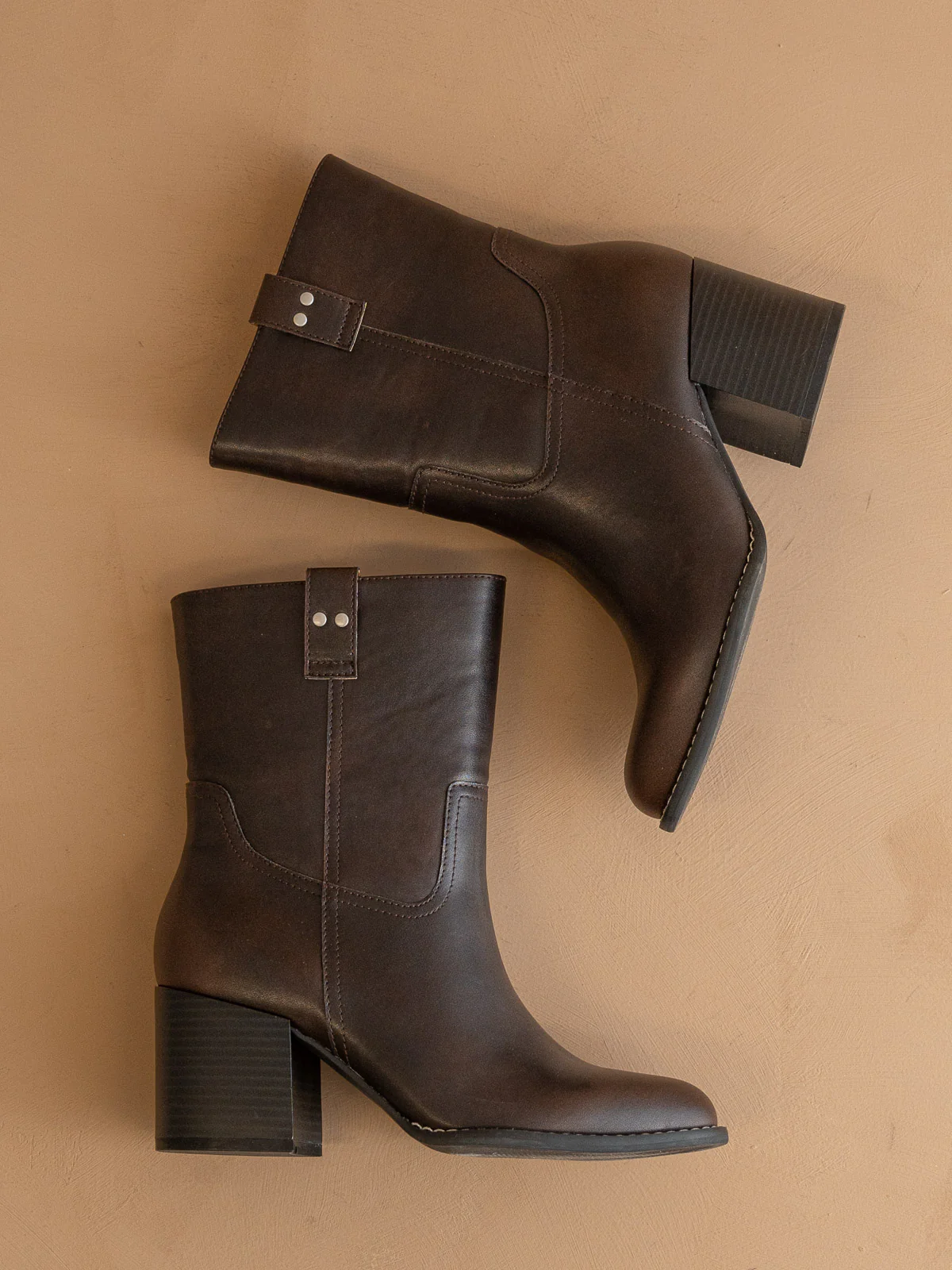 The Jennie | Distressed Leather Bucket Bootie *final sale* - Image 3