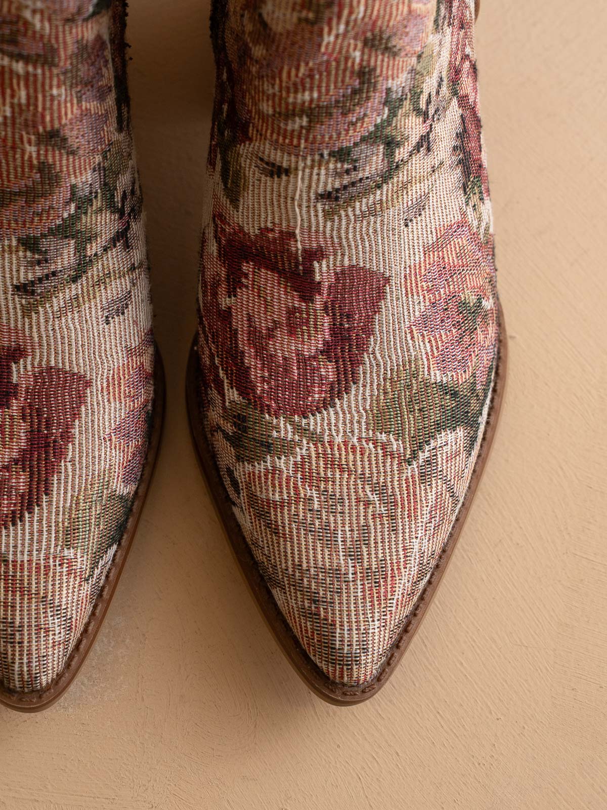 The Karina | Mauve Tapestry Bootie - Image 3