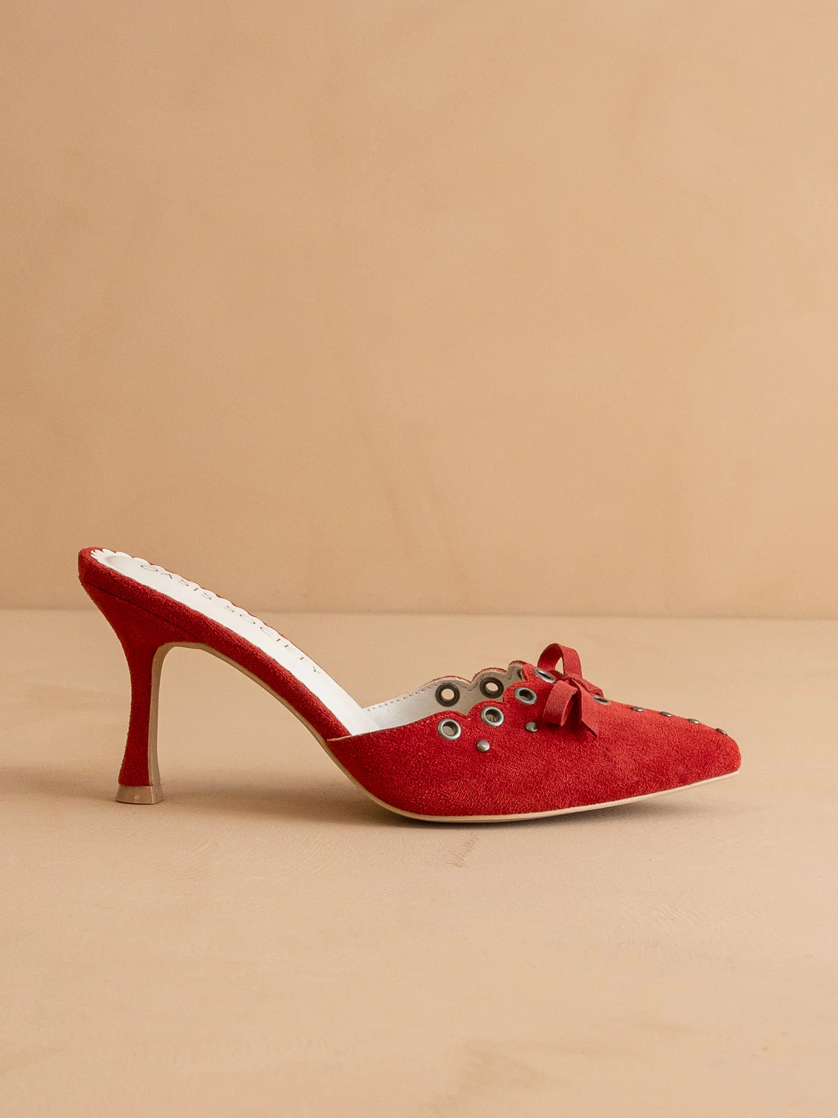 The Meridian | Red Kitten Heel *FINAL SALE* - Image 3