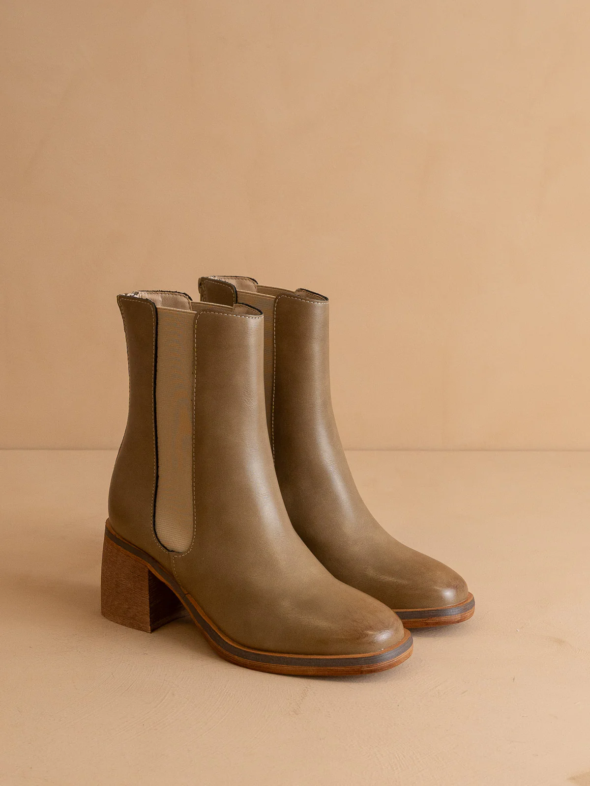 The Olivia | Dune Chelsea Heel Boots - Image 2