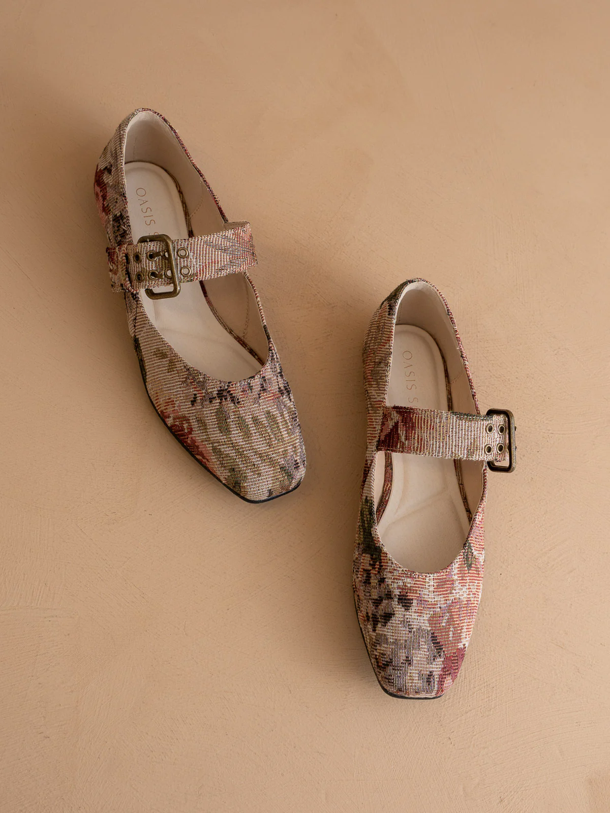The Soho | Mauve Tapestry Ballet Flat - Image 3