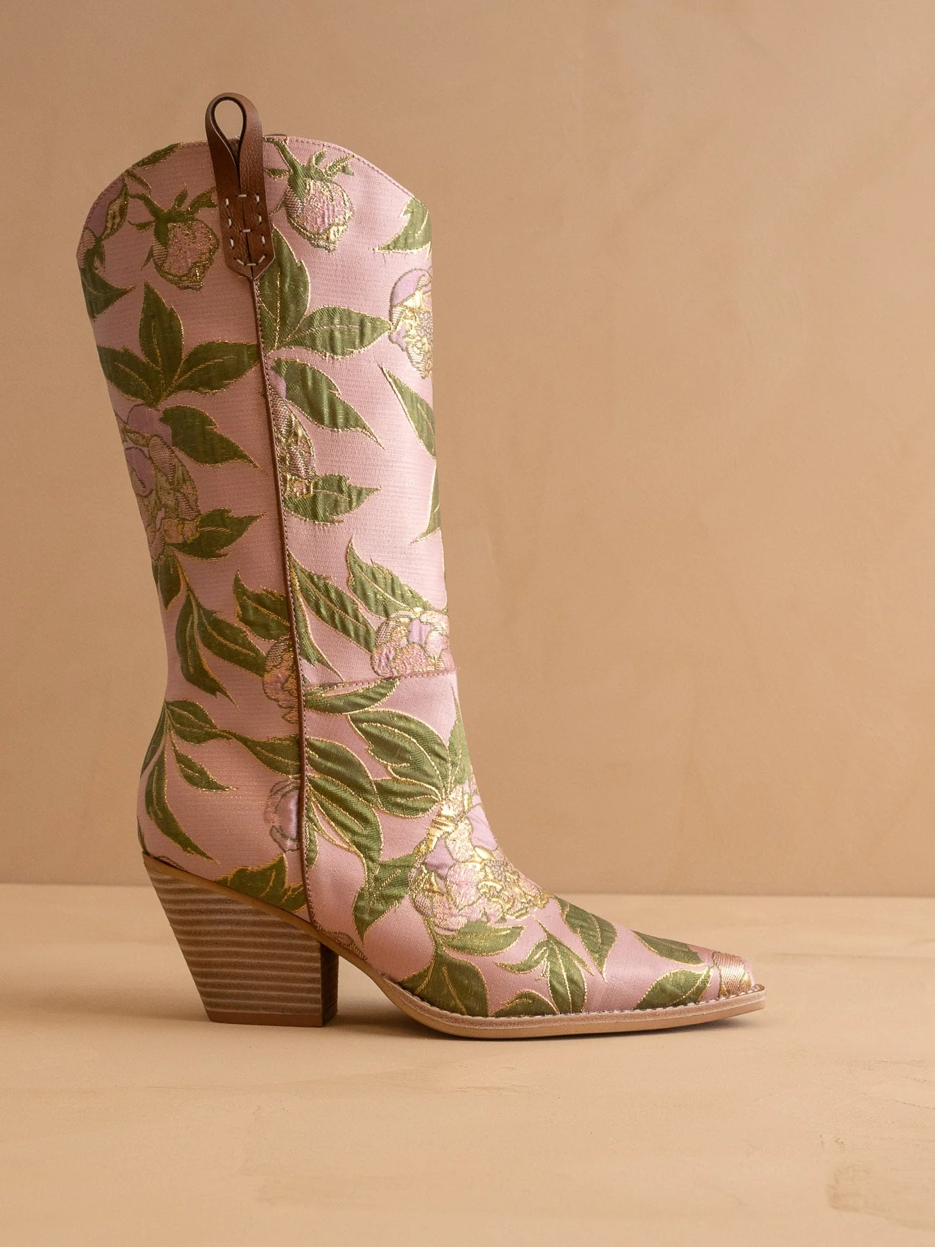 The Tesha | Rose Garden Floral Cowboy Boot - Image 3